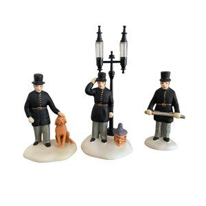 Dept. 56 Heritage Village Collection Constables Set of 3 #5579-4 Dickens Retired